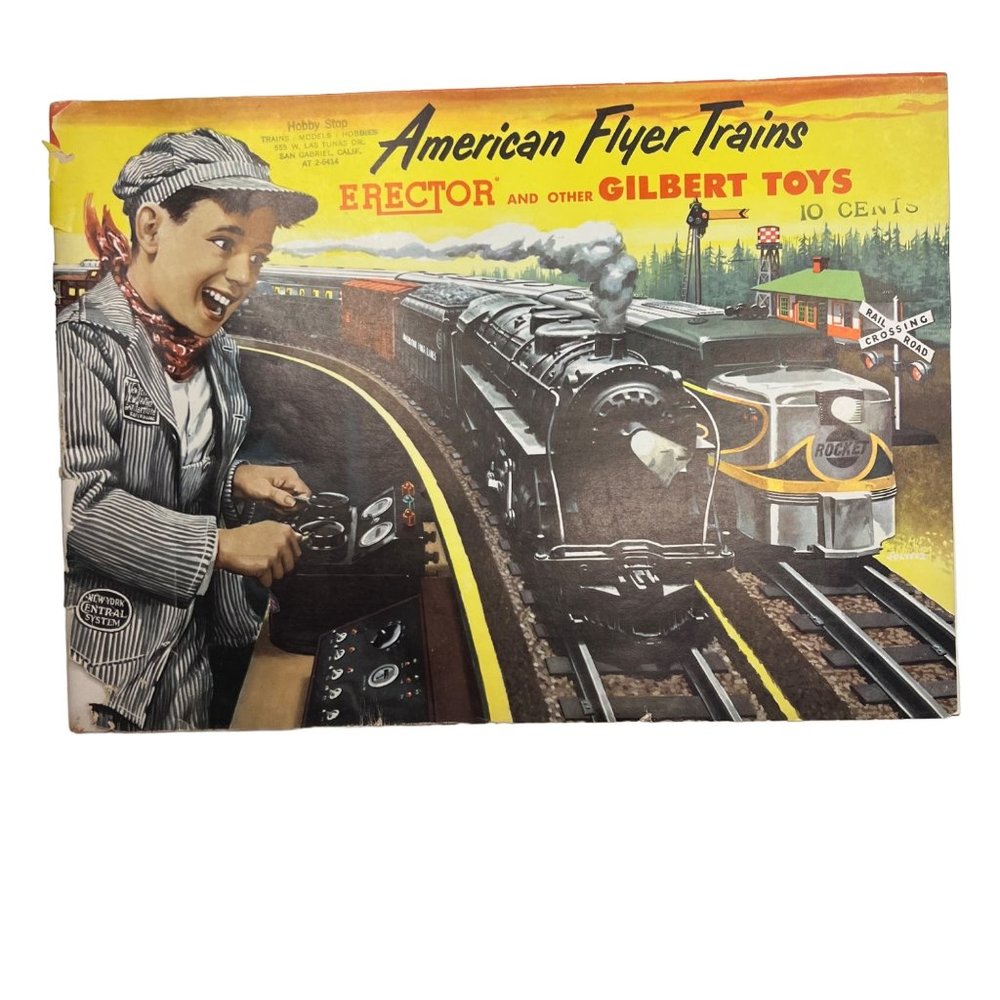 American Flyer Trains Erector and other Gilbert Toys Catalog FLAWS